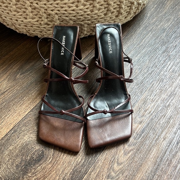Naked Vice Heeled Sandal - Picture 2 of 7